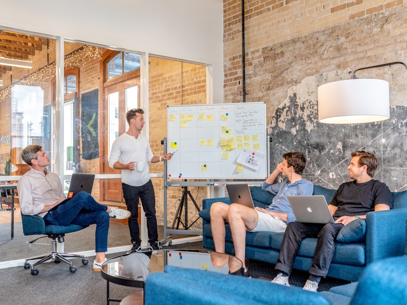 Digital marketing professional reviewing AI-powered campaign automation and analytics dashboard