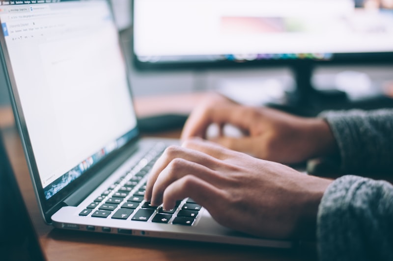 eCommerce manager reviewing and optimising product listings on marketplace platform