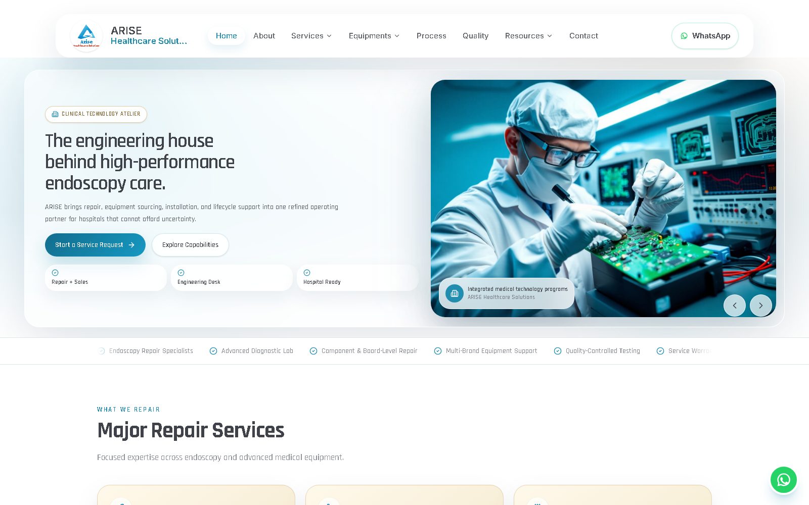 Arise Healthcare Solutions — Healthcare / Medical Equipment